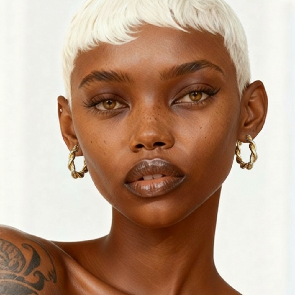 Elegant Gold Hoop Earrings